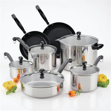 stainless steel pan set sale